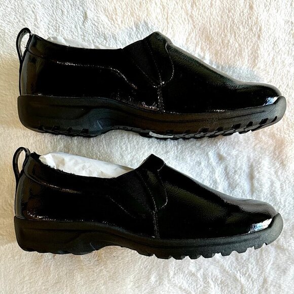 NIB Comfortview Women's Oceane Loafers Shoes Black Slip On Wedge Heels 8.5 M - Picture 5 of 7